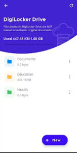 Digi Locker Documents New
