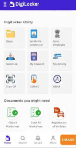 Digi Locker Documents Drive
